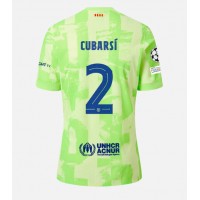 Barcelona Pau Cubarsi #2 Replica Third Shirt 2024-25 Short Sleeve